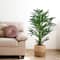 42" LED Lighted Potted Artificial Majesty Palm Plant